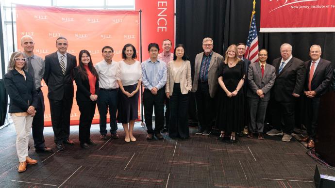 NJIT also recognized the newly promoted/tenured faculty.