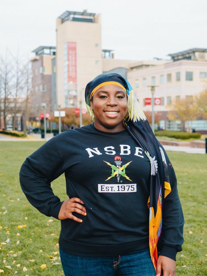 Rukayat Balogun recently stepped down from her role as NSBE national vice chairperson.