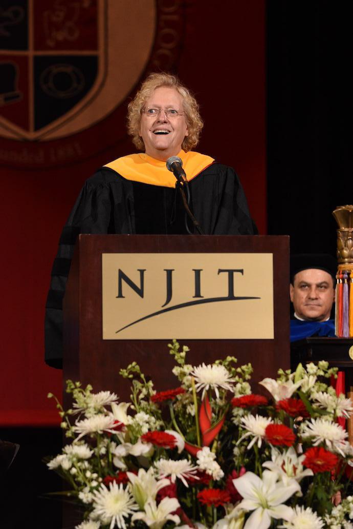 Dr. Leah Hope Jamieson delivered the 2018 Commencement address on May 15.
