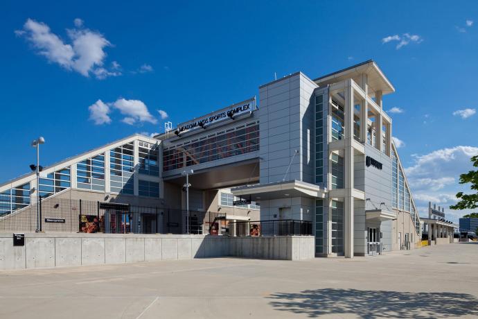 Vierheilig designed the rail station at the Meadowlands Sports Complex in Secaucus.