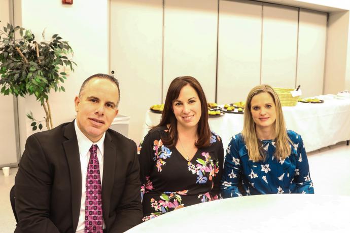 Morris Plains District Presenters — Mark Maire, superintendent of schools; Christine Lion-Bailey, director of technology and innovation; and Lindsay Viera, curriculum director.