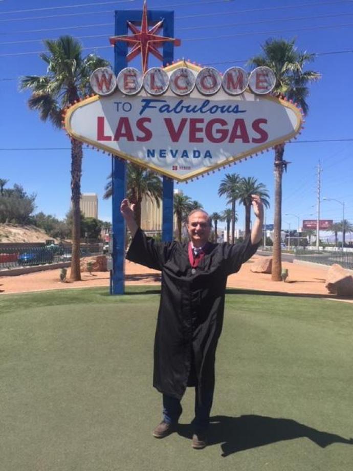 Cozzarelli received his Fellowship medal during the Investiture of Fellows Ceremony at the AIA Conference on Architecture 2019 in Las Vegas, Nev.