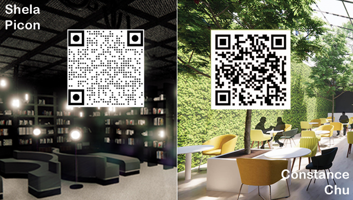 Use phone camera to scan the QR code for video walk through of each project