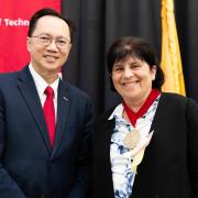 An Expert in Marine Acoustics Wins NJIT\'s 2025 Excellence in Research and Innovation Award