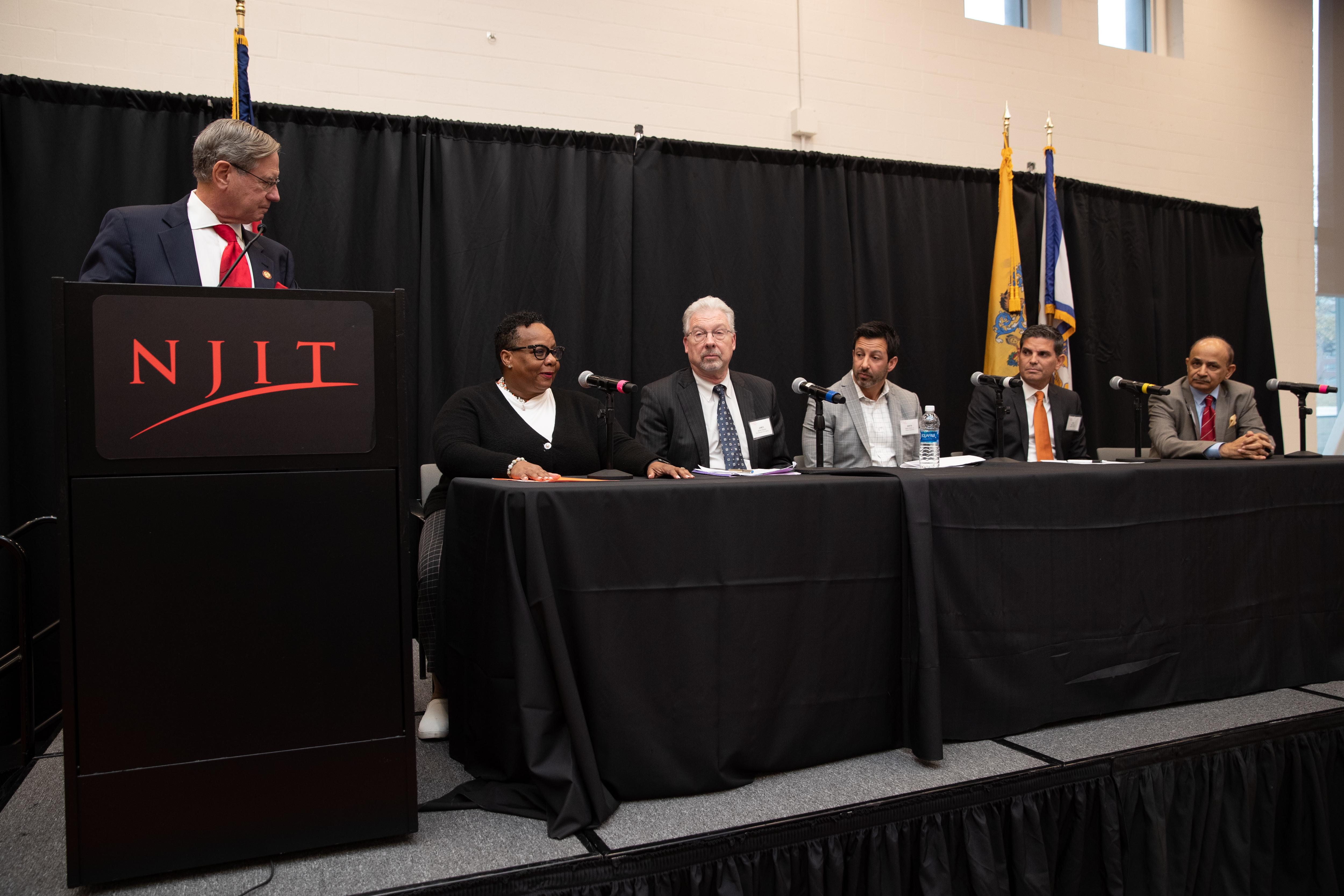 Patrick Natale moderates panel called 