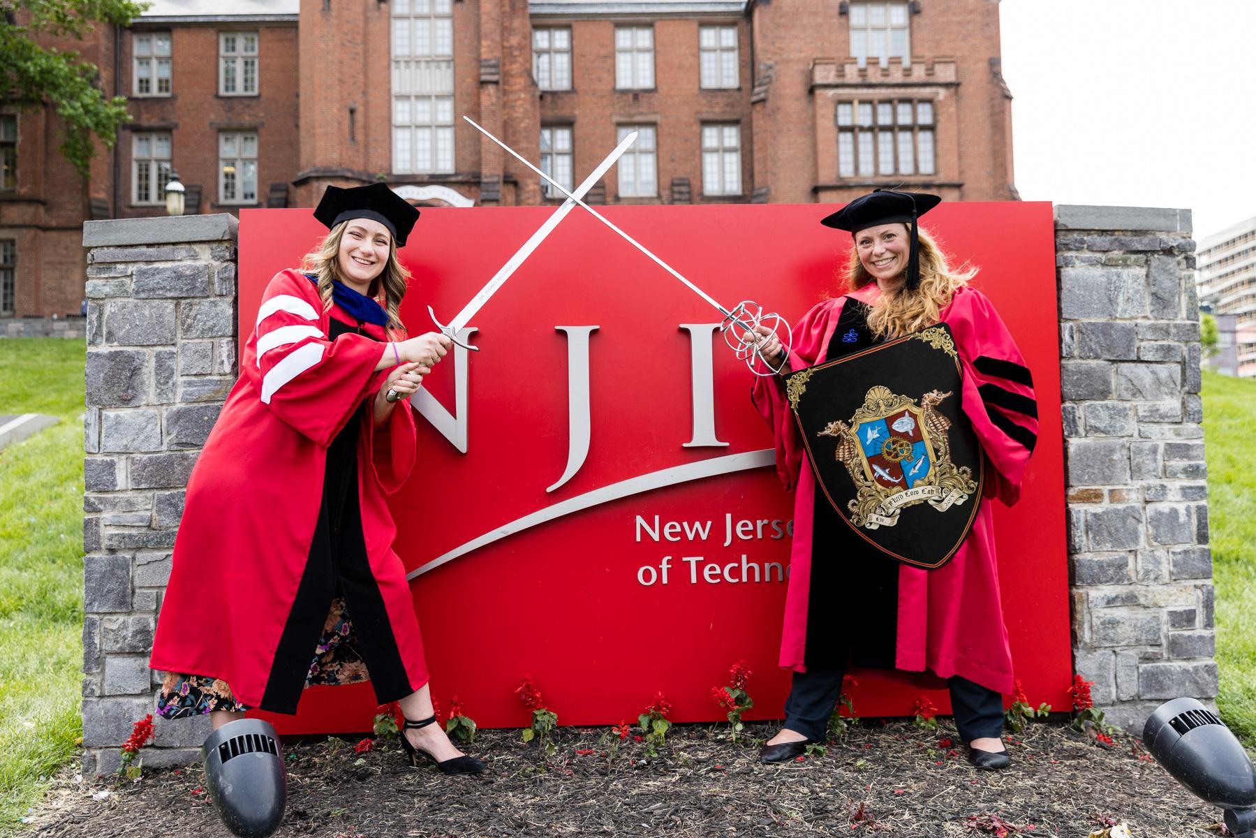 Audrey Biondi Kellogg (left) said a dean, a professor and her parents helped her find her voice, learn from mistakes and adapt.