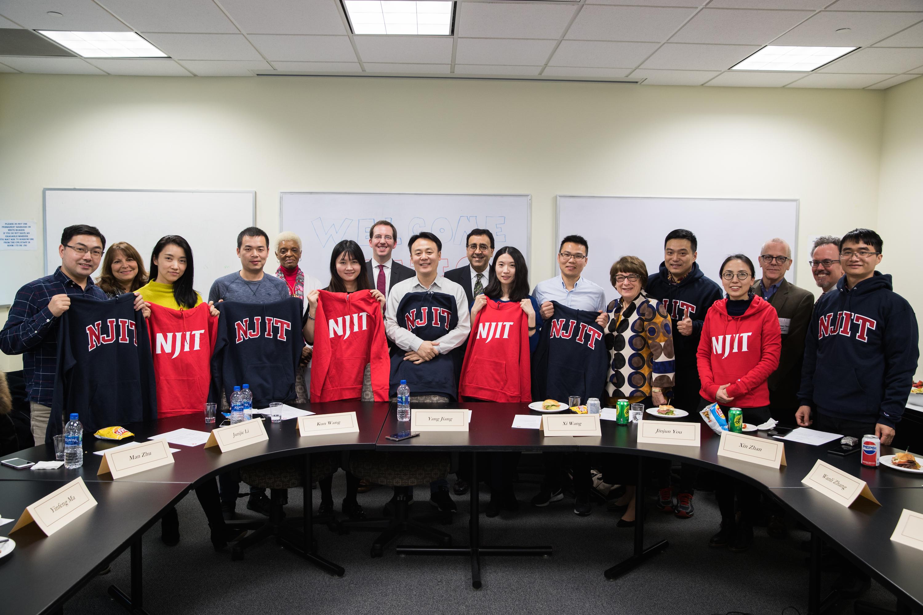 Chinese Professionals Arrive at NJIT for a Spring Semester of Study