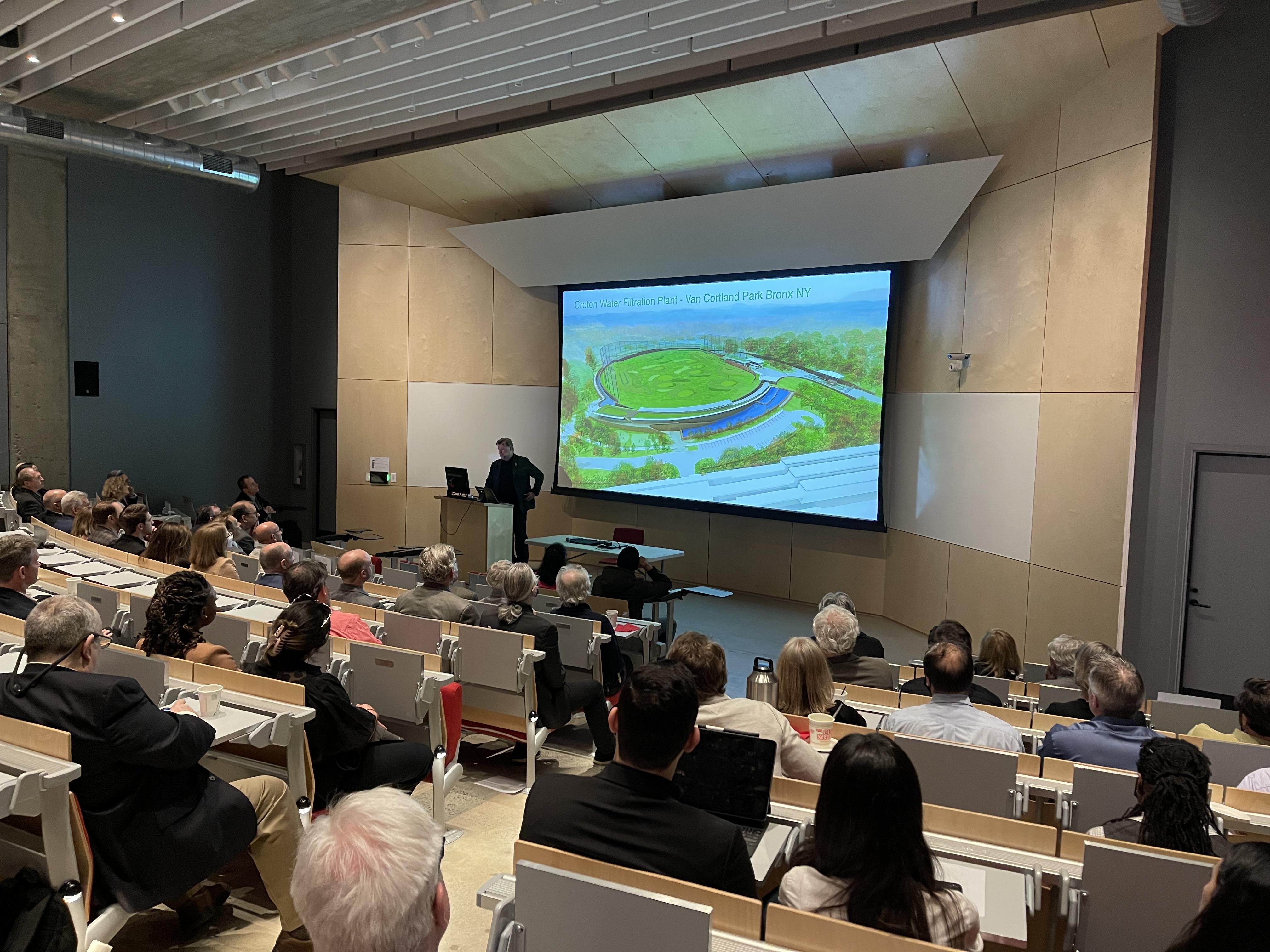 Andrew Whalley OBE, Chairman of Grimshaw at Hillier College