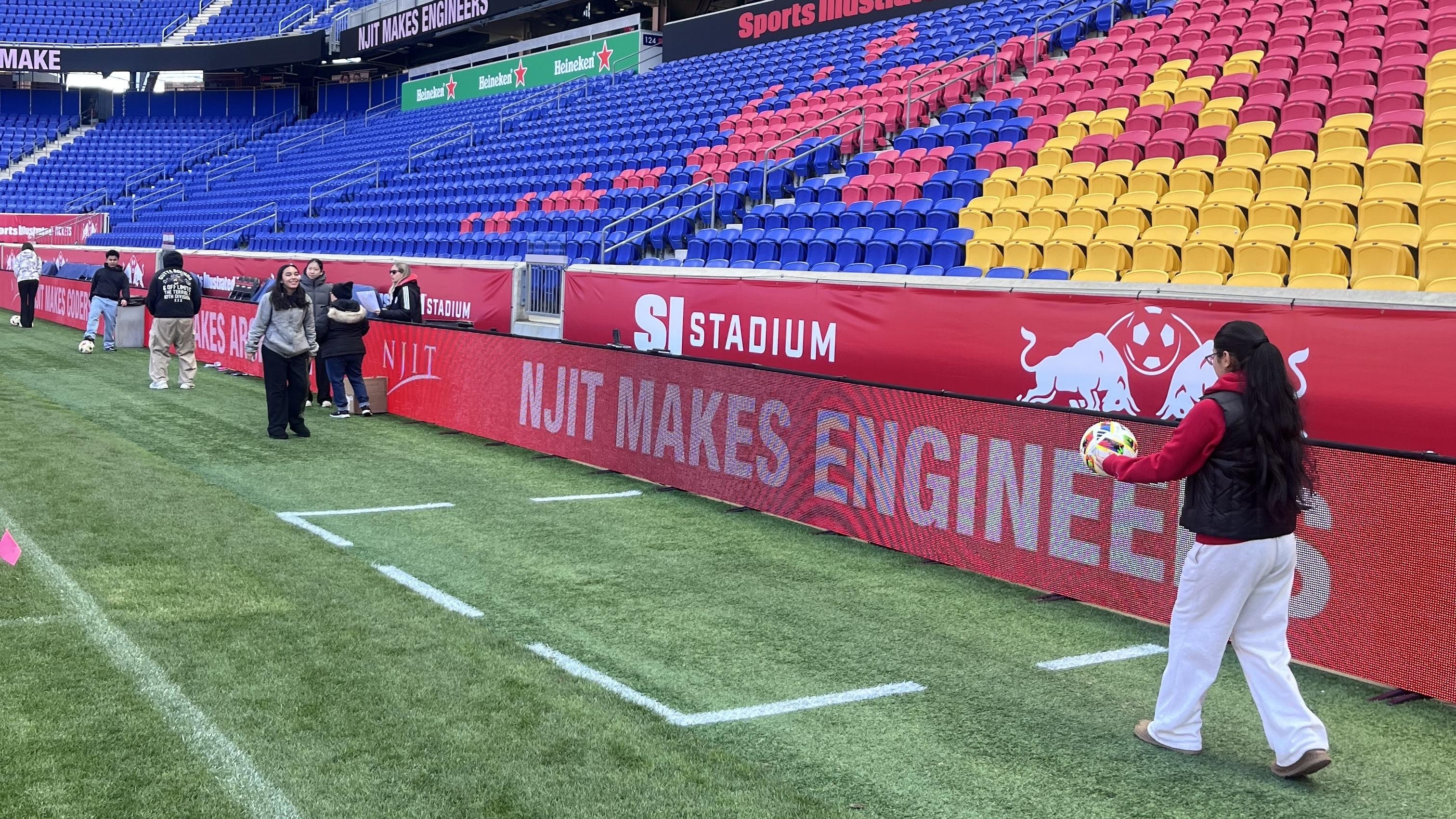 STEM Sports worked with RBNY and NJIT to facilitate the curriculum and implementation.
