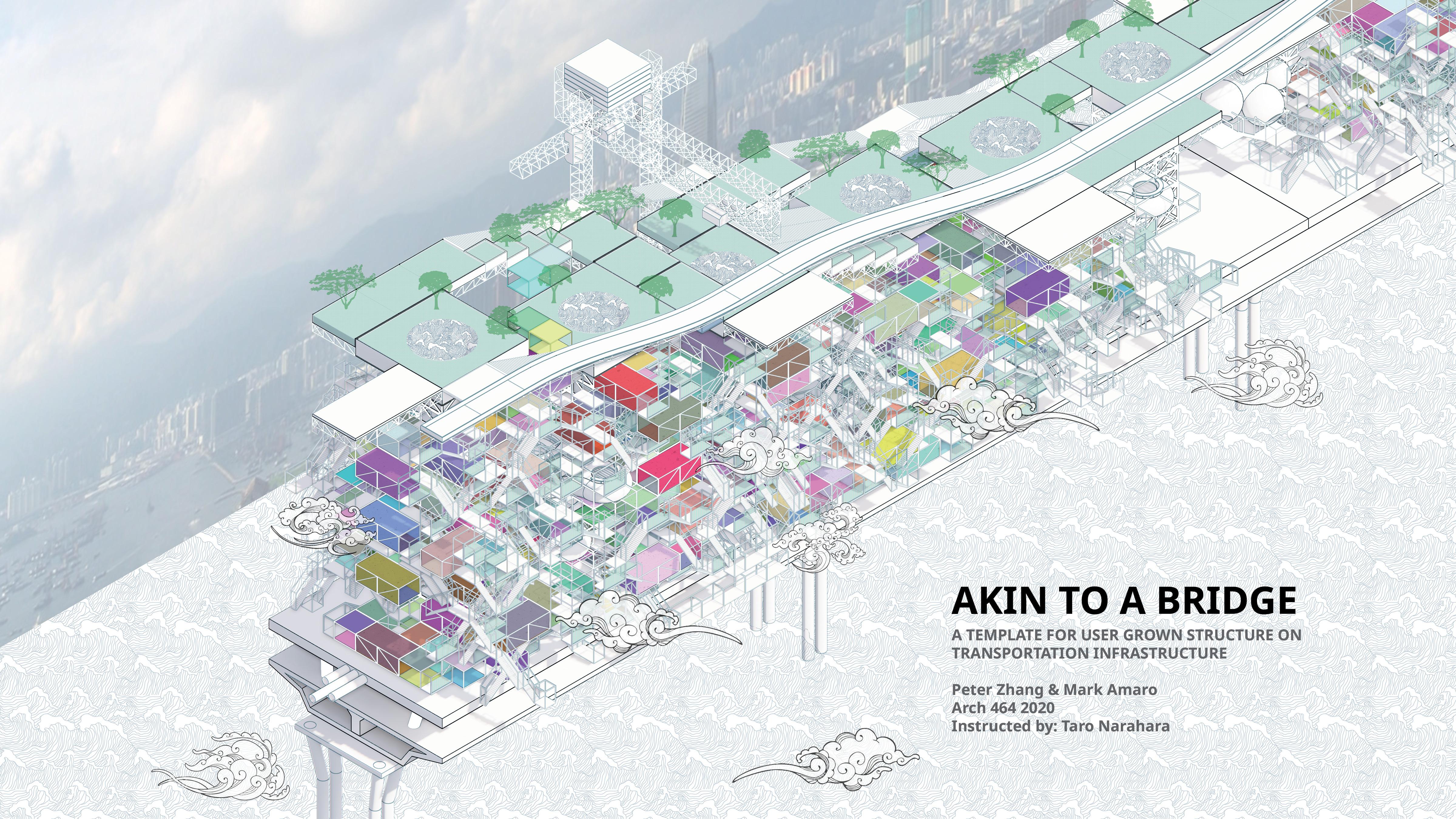 Peter Zhang and Mark Amaro Akin to a Bridge 