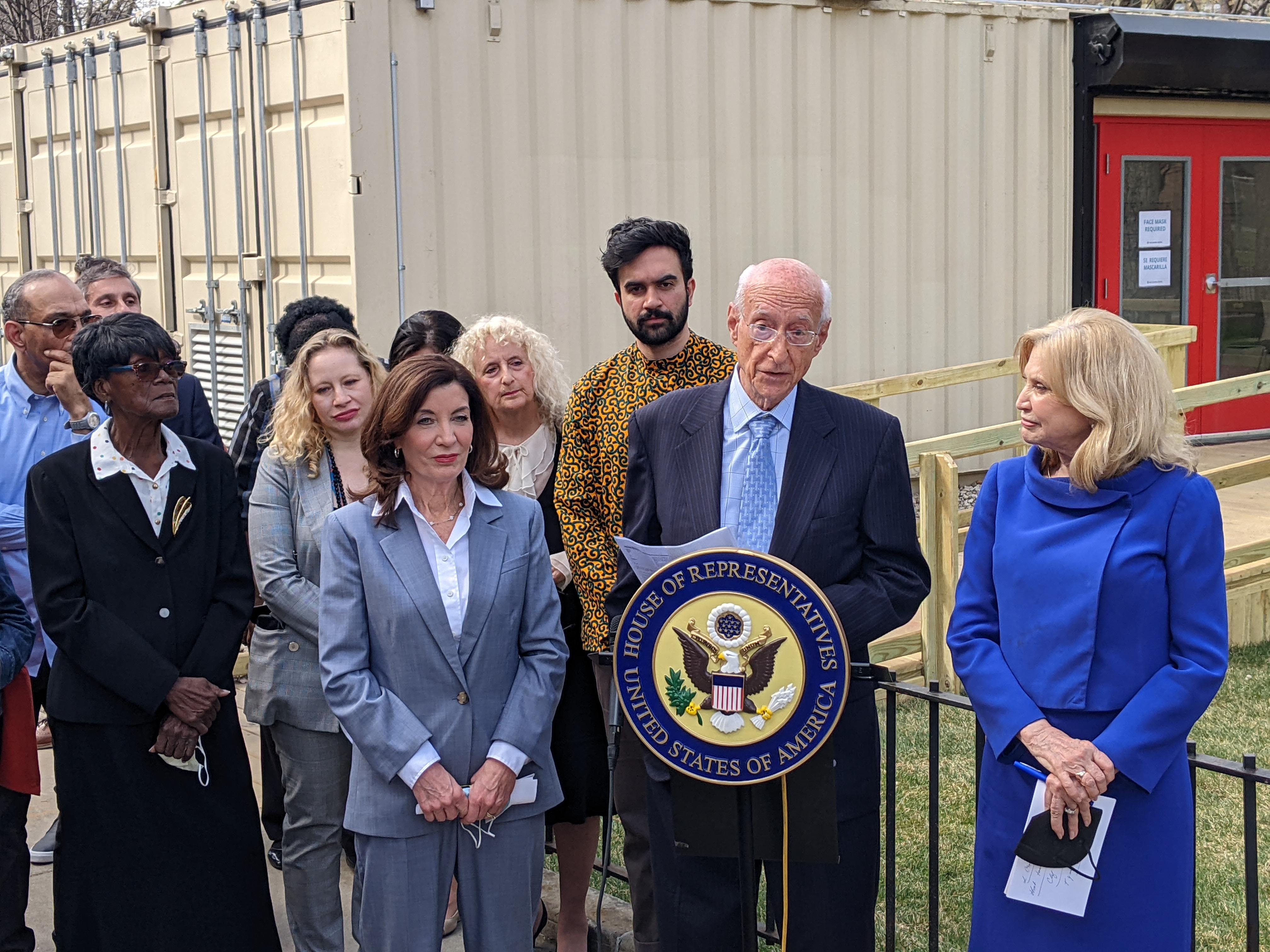 Tuchman noted there are 25 million shipping containers throughout the world and highlighted the enormous potential for their repurpose. 
