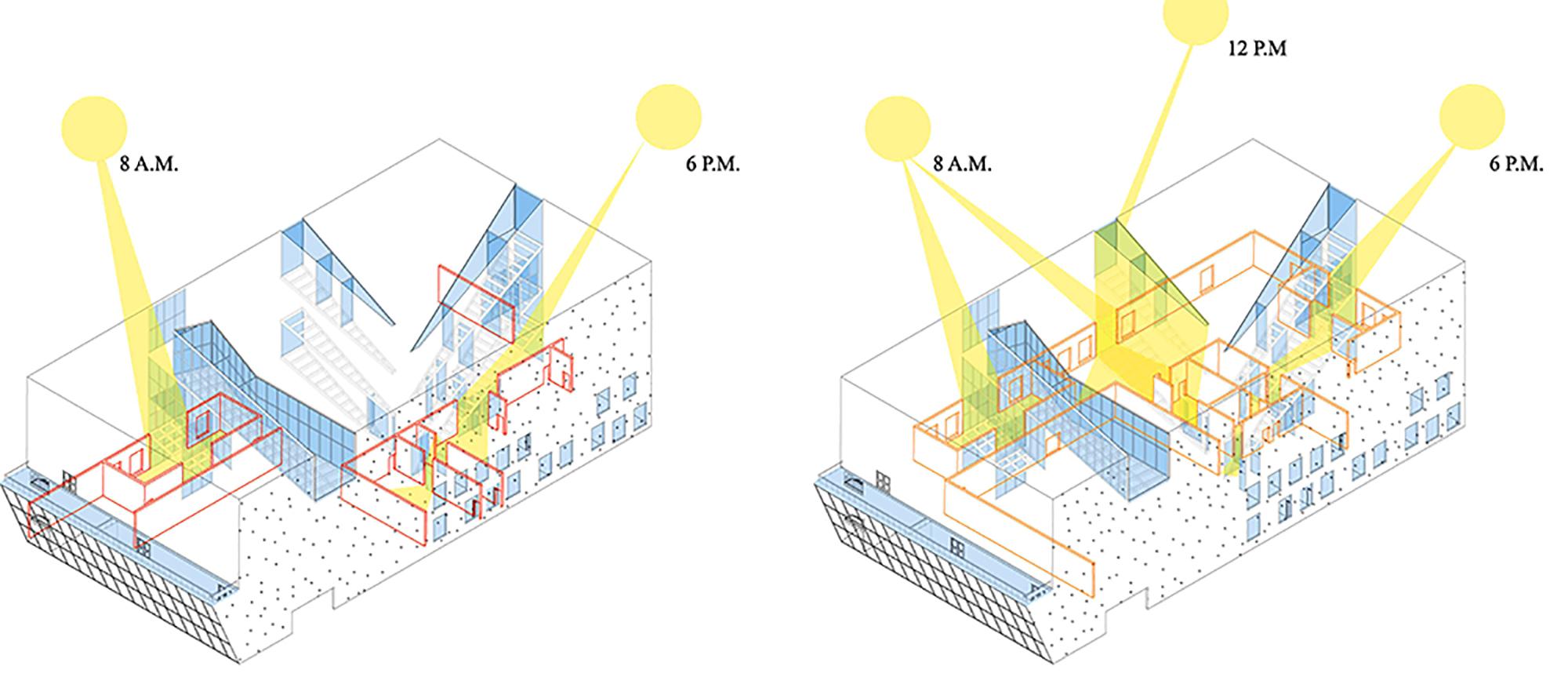 Krunali Shah's design made creative use of sunlight