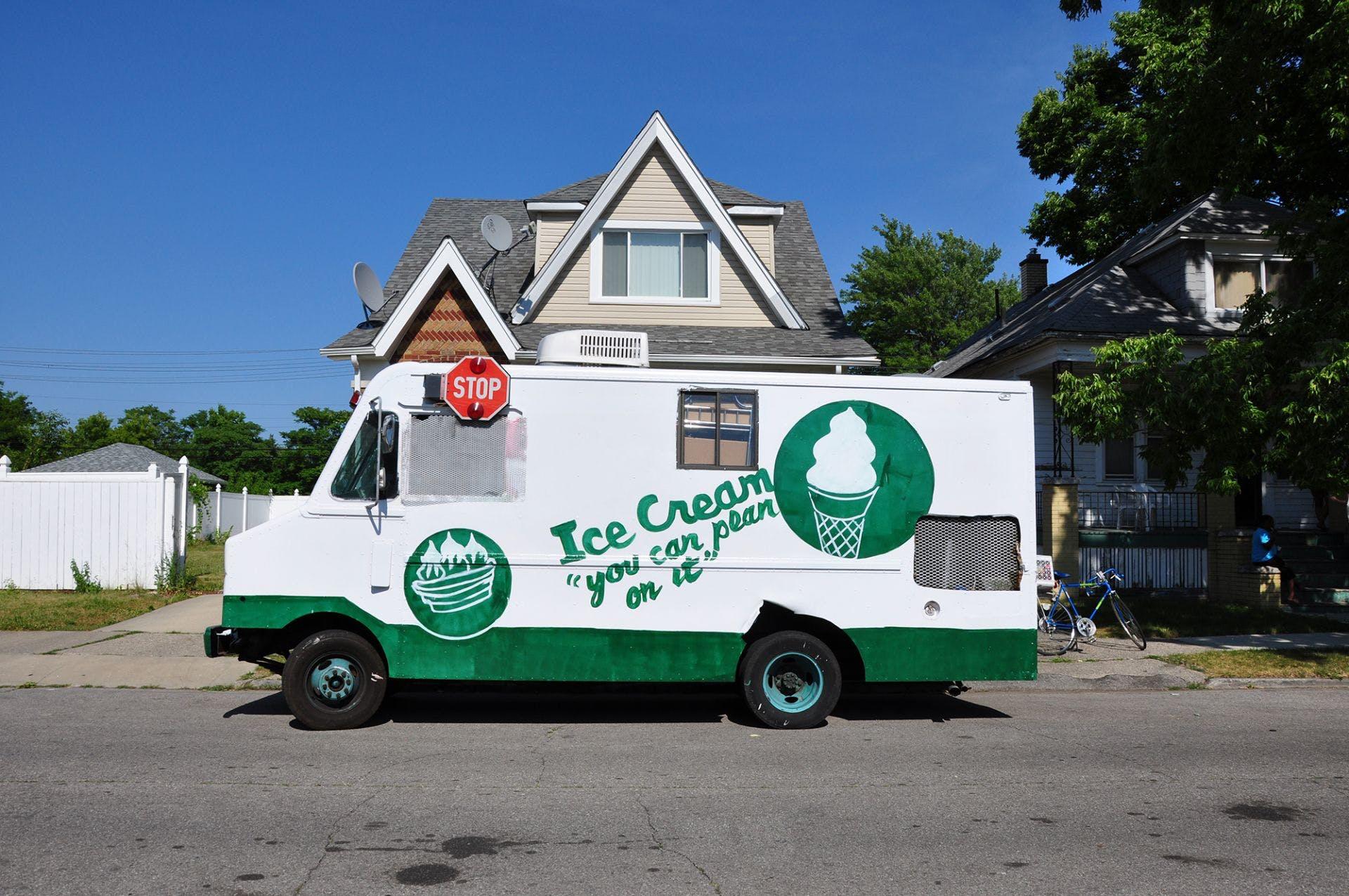A mobile unit was part of the Campau-Davison-Banglatown neighborhood framework plan in Detroit.
