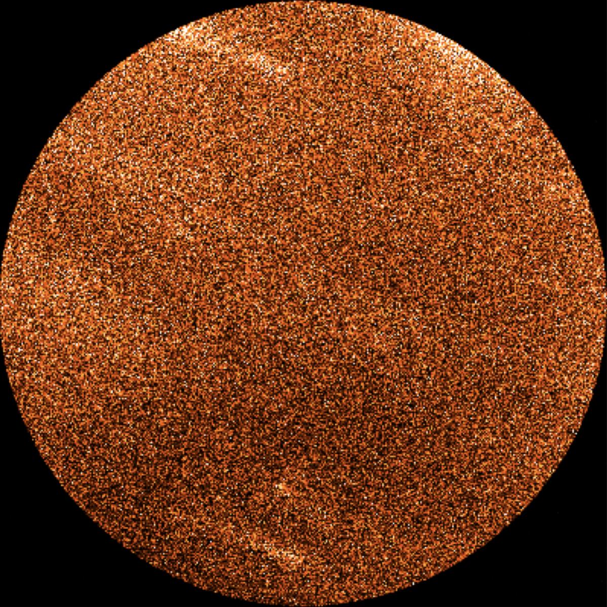 Gamma-Ray counts map of Jupiter including more than nine years of Fermi’s all-sky image data. 