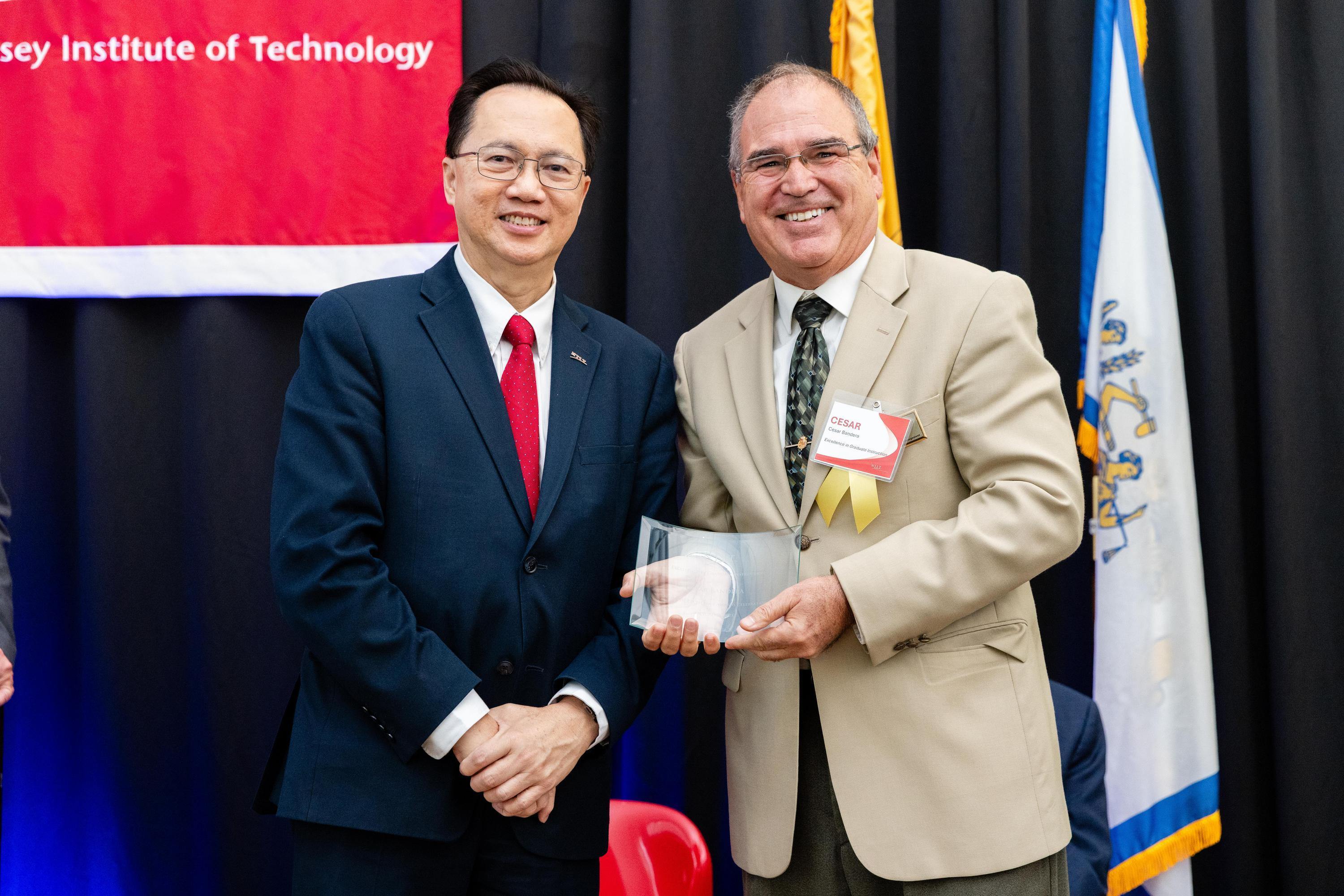 President Lim (L) with Bandera (R)