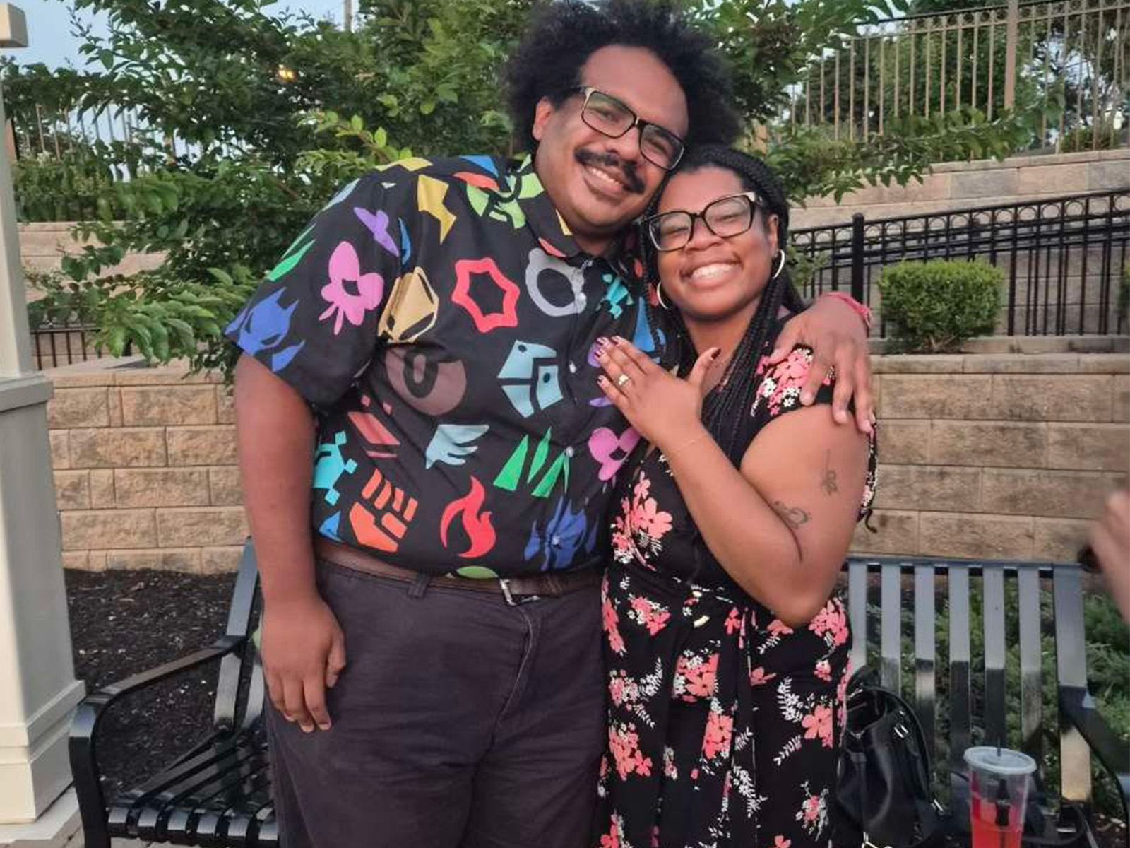 Jazmine Sadé Arrington ’21 and Richard Shango Woods Jr. ’21