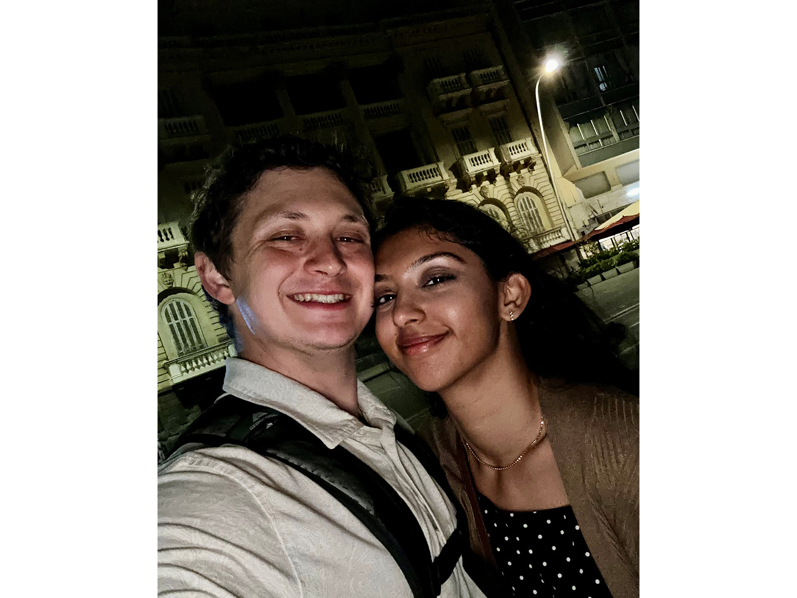 Mitushi Khare ’21 and Patrick Rossidivito ’21