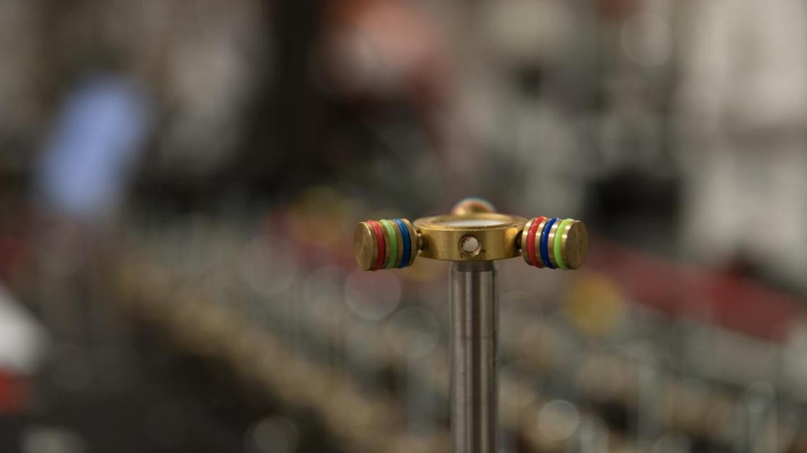 Fidget spinner used in summer research