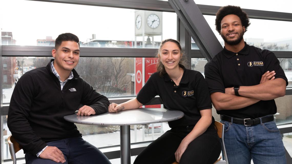 (Left to right) Kevin Pemberthy, Yasmine Ghattas and Ricardo Garcia