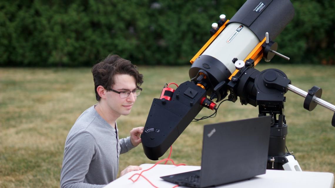 Samuel Granovsky, an NJIT Ph.D. researcher at the Center for Computational Heliophysics, has received a NASA FINESST fellowship to study white-light solar flares and their deep atmospheric impacts.