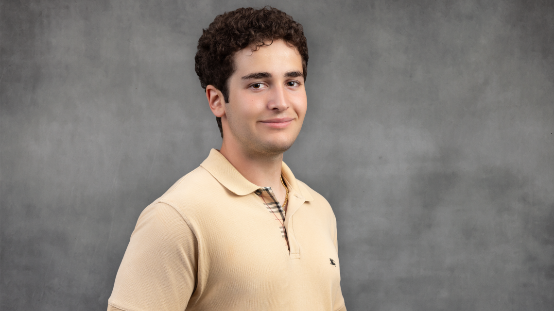 Giaquinto, a financial technology major, will work for JPMorgan as of summer 2027.