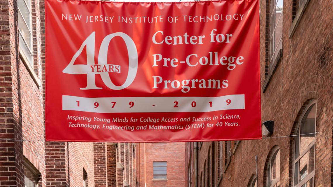 Center for Pre-College Programs 40th anniversary banner