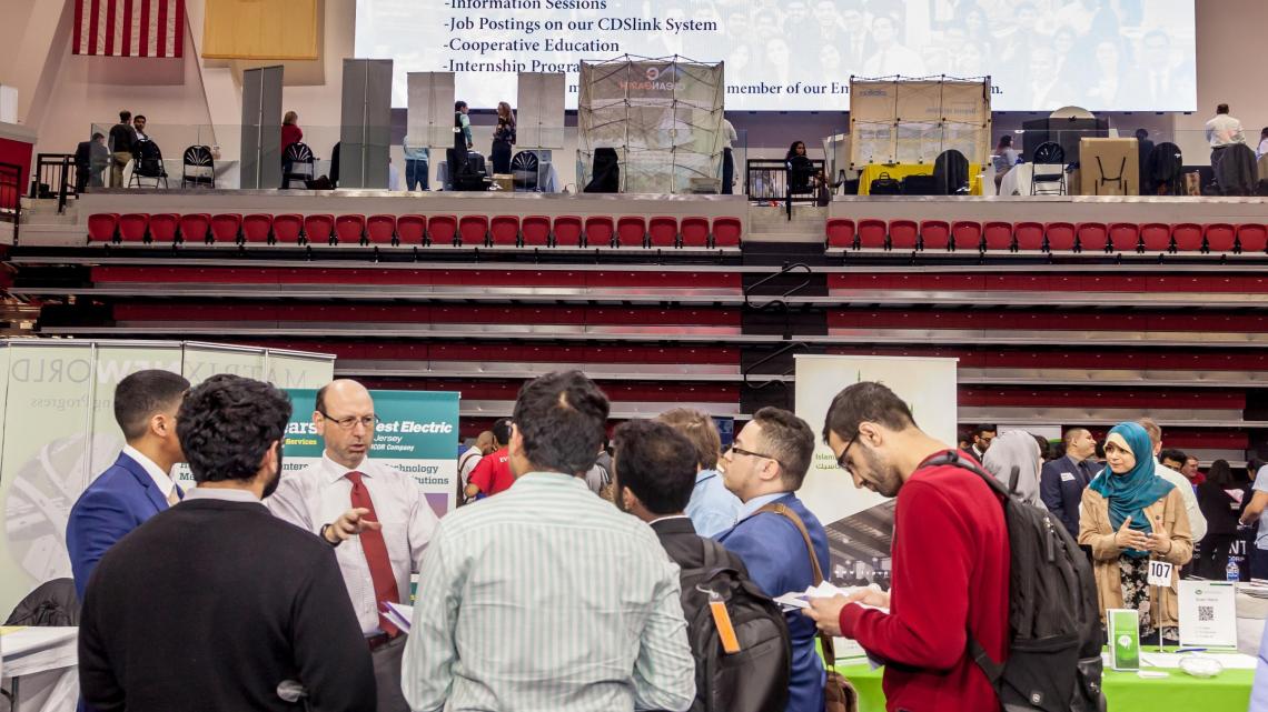 NJIT Career Fair at the Wellness and Events Center