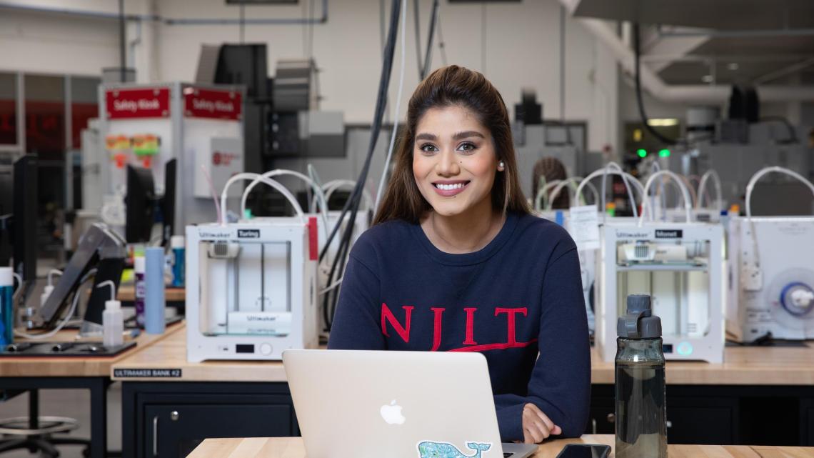 NJIT graduate student