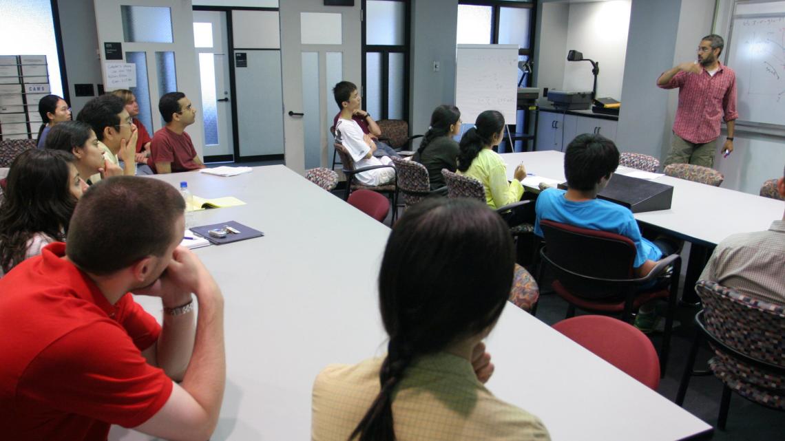 Graduate studies class at NJIT