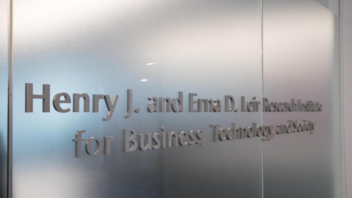 Leir Research Institute at Martin Tuchman School of Management