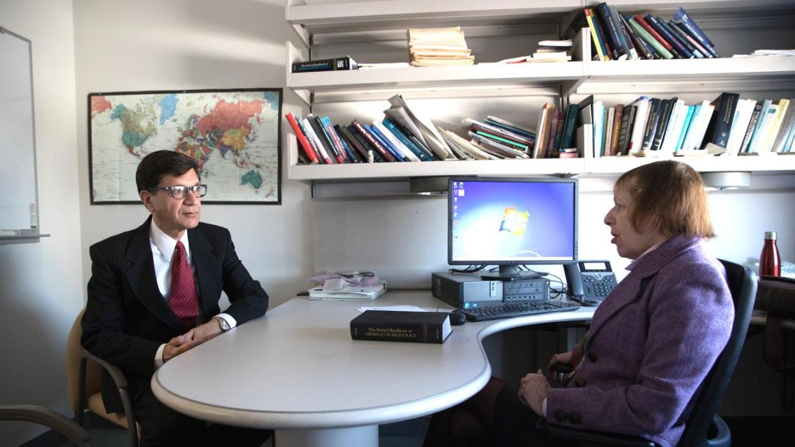 Longtime MTSM Professors Hindy L. Schachter and Theologos H. Bonitsis reflect on the school's evolution.