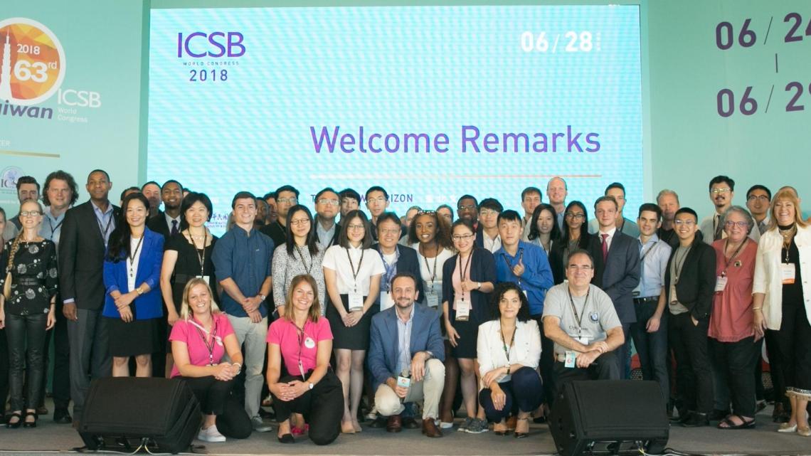 Group photo at the ICSB Academy in Taipei.