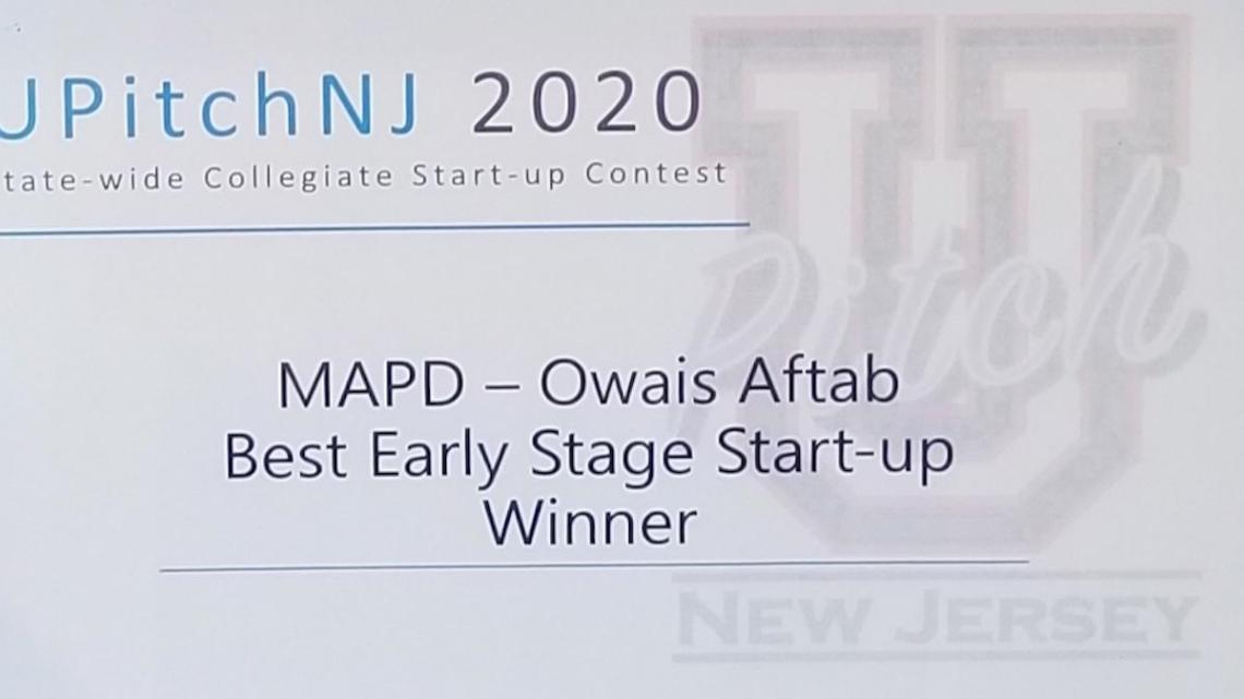 UPitch plaque for MAPD device