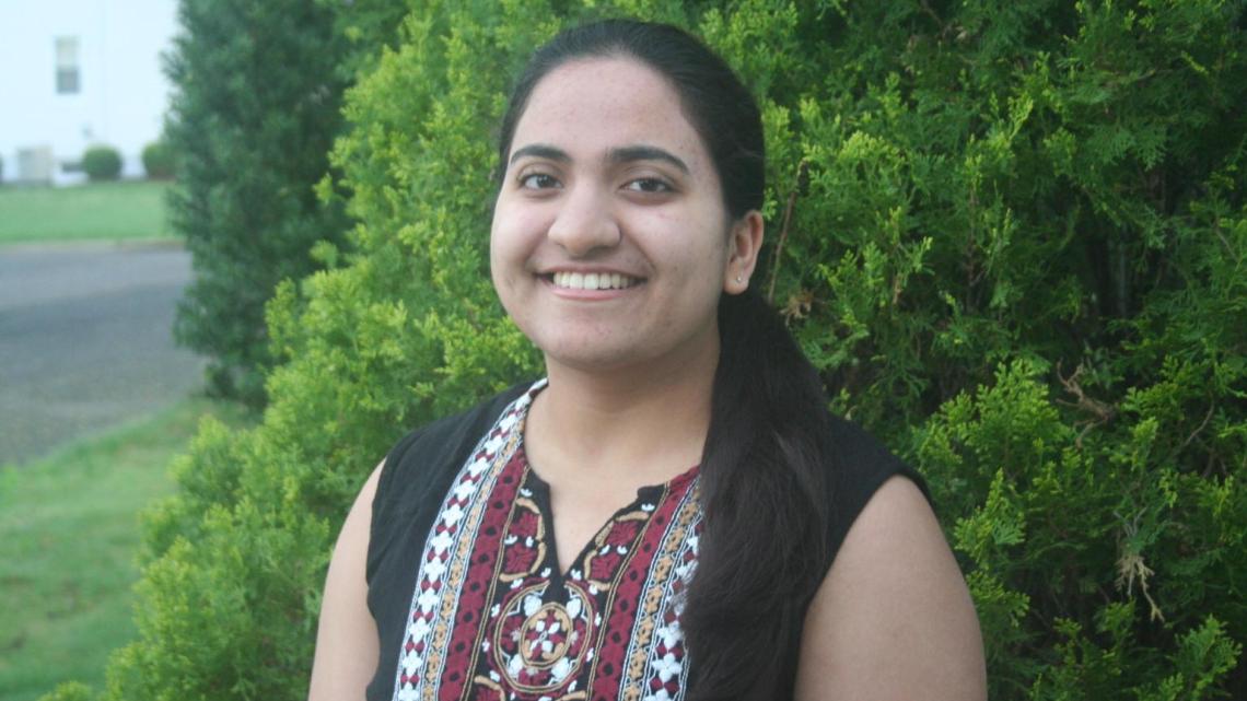 2019 graduating senior Siri Uppuluri