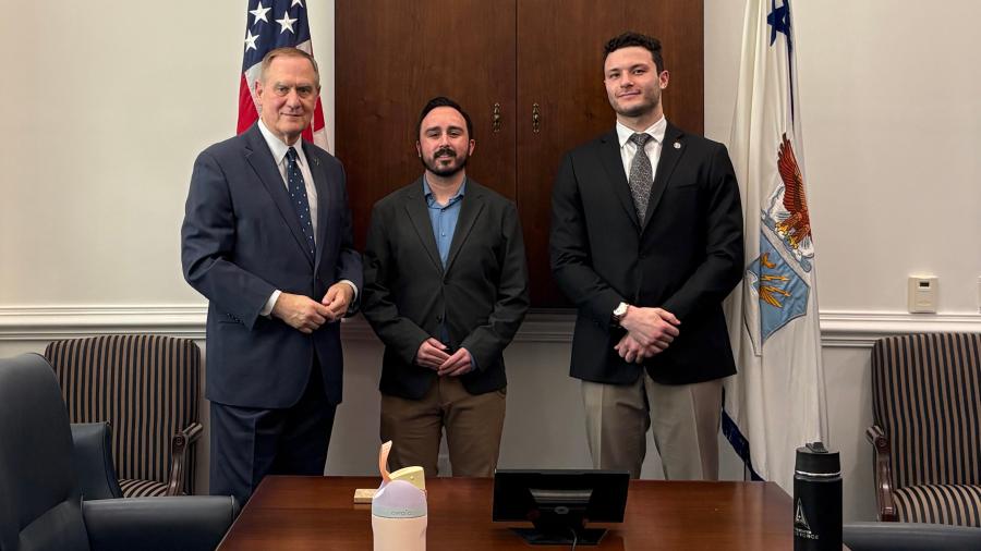 Sam Itman with Colleagues