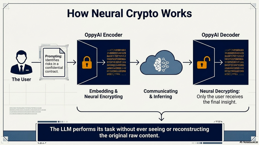 How Neural Crypto Works Chart