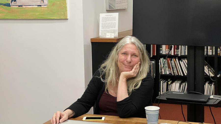 Immy Humes at the Littman Library Book Talk