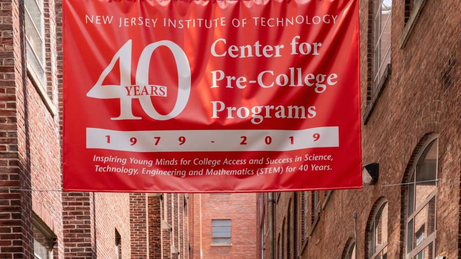 Center for Pre-College Programs 40th anniversary banner