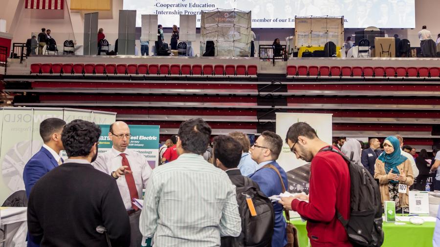 NJIT Career Fair at the Wellness and Events Center