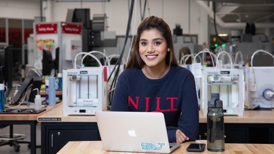 NJIT graduate student