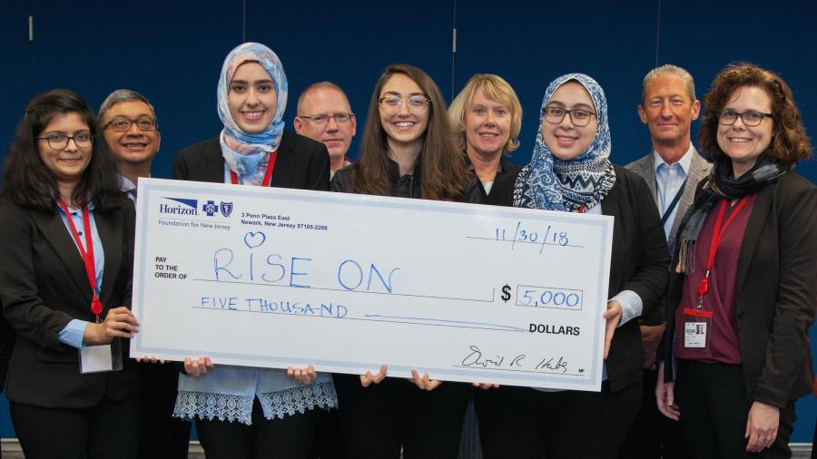 Horizon Health Care Transformation Challenge 1st-place team RiseOn