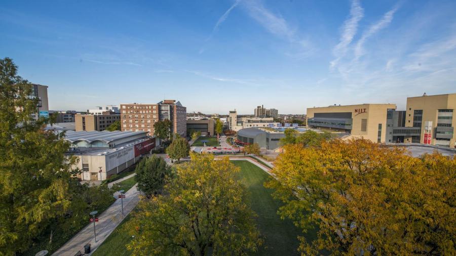 Beautiful Campus of NJIT