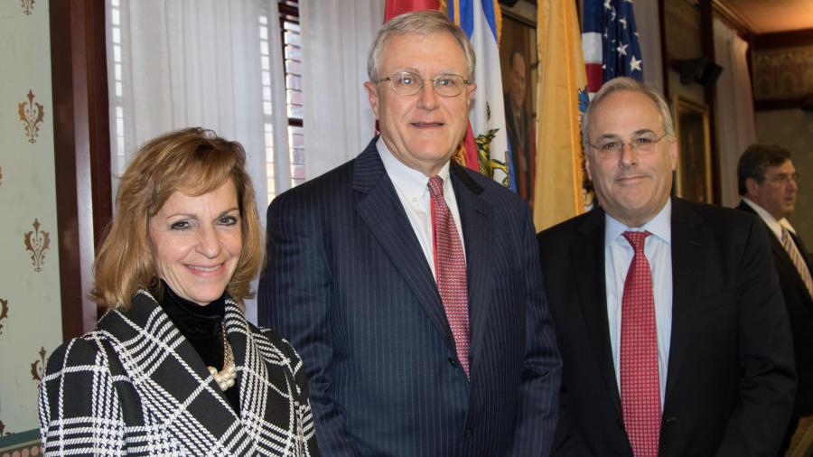 From left: Diane Montalto, Dennis M. Toft and Robert Cohen 