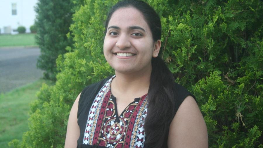 2019 graduating senior Siri Uppuluri