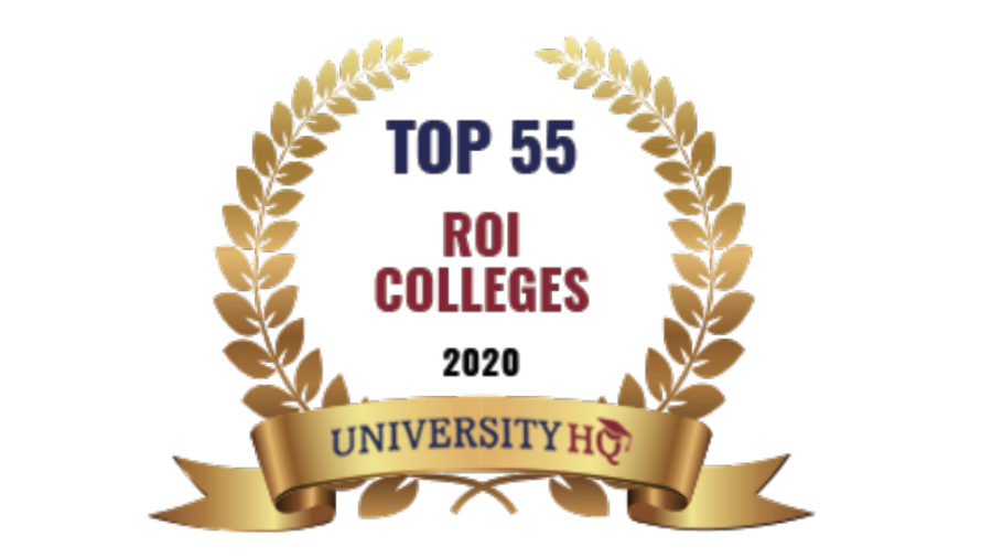 UniversityHQ ROI ranking badge