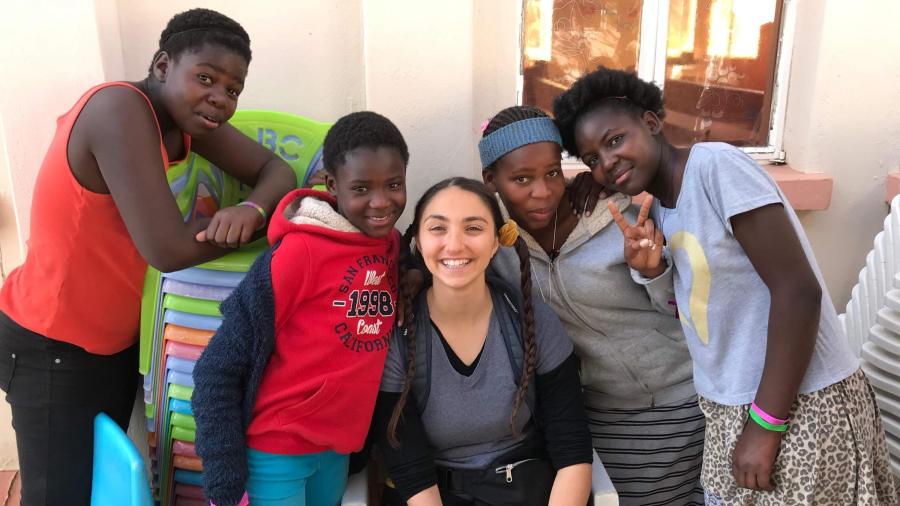 Honors Student Yasmine Ghattas
