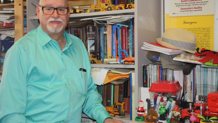 Engineering Technology professor John Wiggins