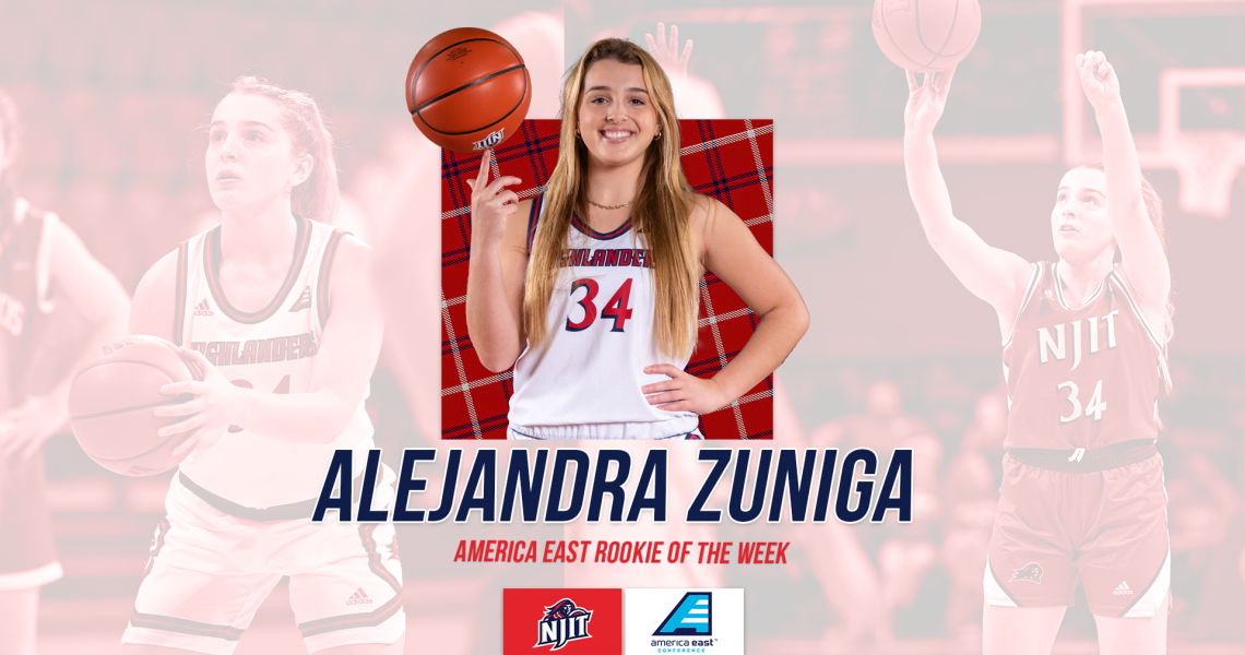 Alejandra Zuniga America East Rookie of the Week