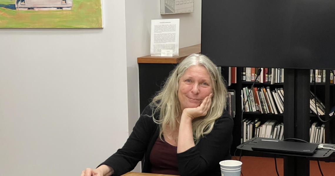 Immy Humes at the Littman Library Book Talk