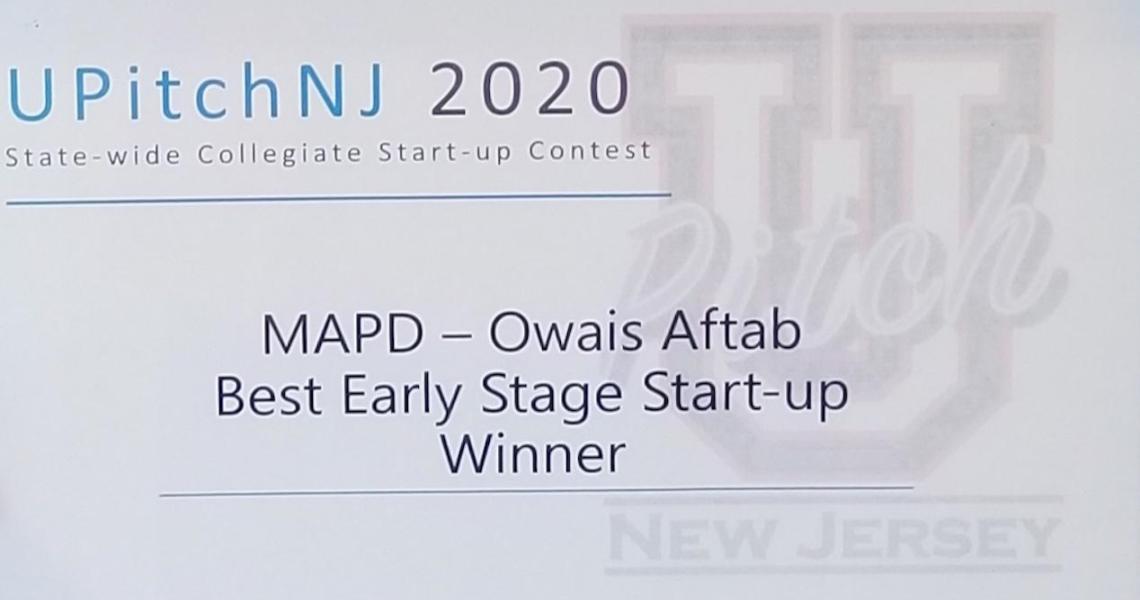 UPitch plaque for MAPD device